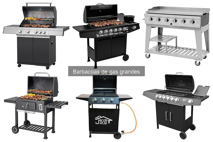 Comparativa de las mejores barbacoas de gas grandes
