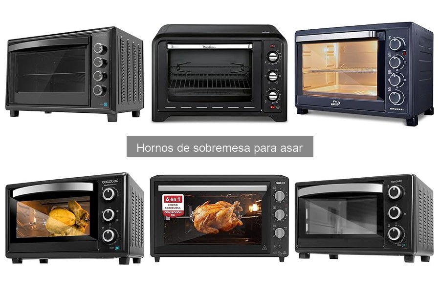 Comparativa de los Mejores Hornos de Sobremesa para Asar