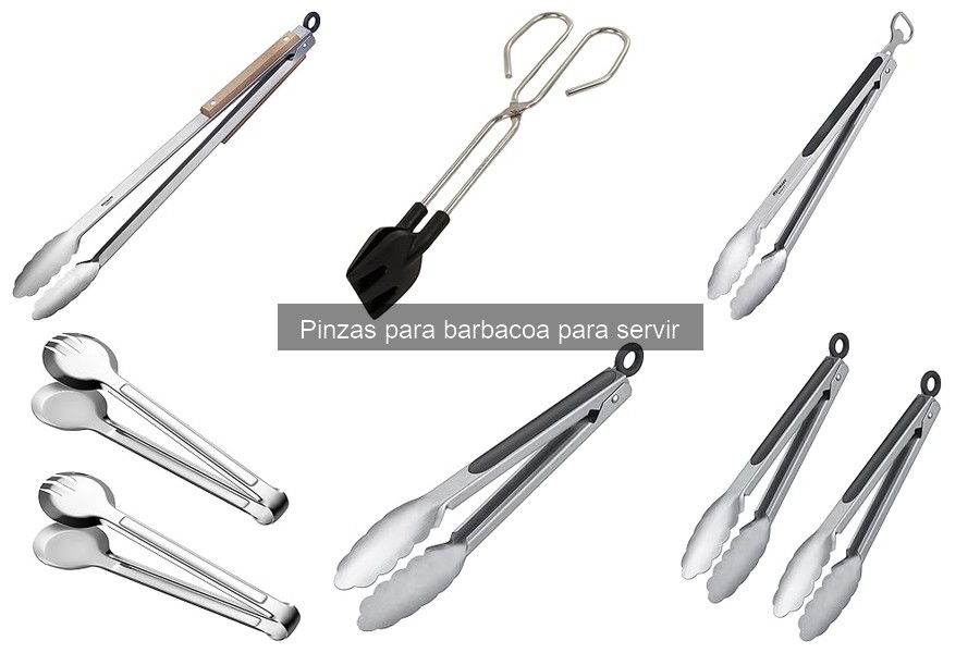 Comparativa de Pinzas para Barbacoa: Metal, Silicona y Madera