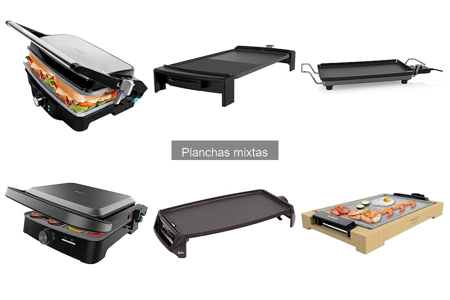 Comparativa de Planchas Mixtas vs Eléctricas y de Gas