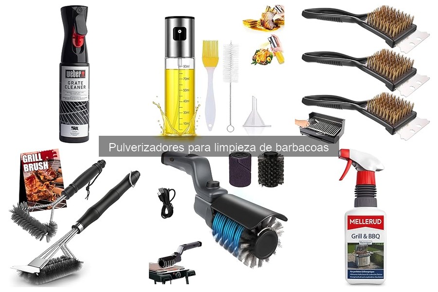 Comparativa de Pulverizadores para Limpieza de Barbacoas