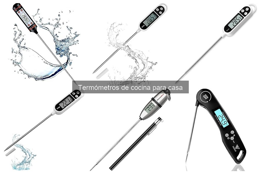 Comparativa de termómetros de cocina: DOQAUS, SUPER y Babacom