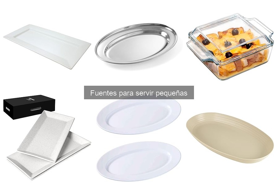Comparativa: Fuentes de Cerámica vs. Vidrio para Servir