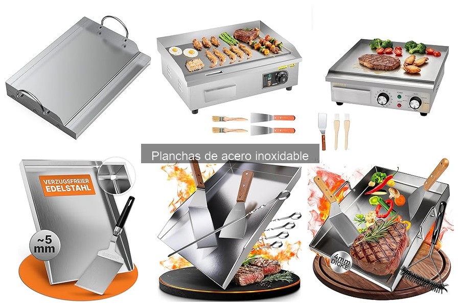 Comparativa: Planchas de Acero Inoxidable vs. Hierro