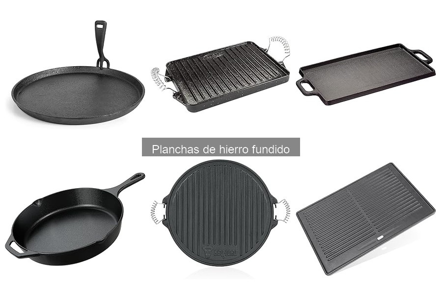 Comparativa: Planchas de Hierro Fundido vs Otros Materiales