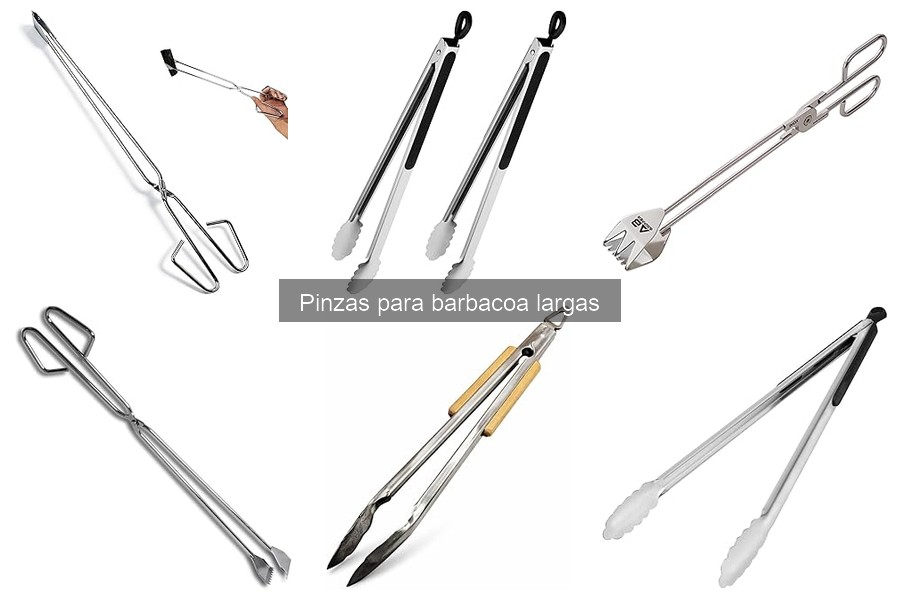 Consejos para limpiar y mantener pinzas para barbacoa largas
