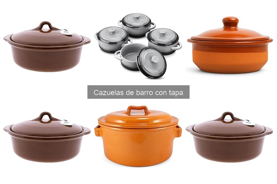 Descubre las Cazuelas de Barro con Tapa: Tradiciones y Uso
