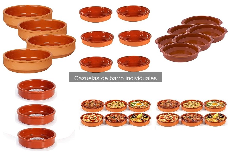 Diferencias entre cazuelas de barro vidriadas y no vidriadas