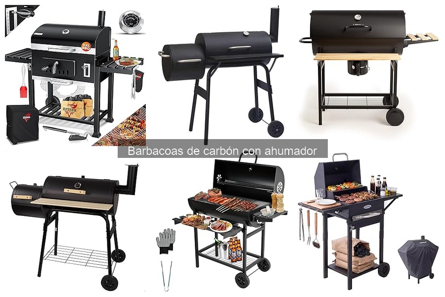 Dónde comprar barbacoas de carbón con ahumador en oferta