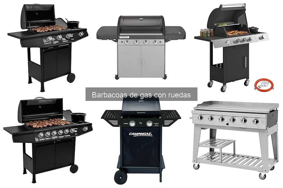 Dónde comprar barbacoas de gas con ruedas: ofertas y tips