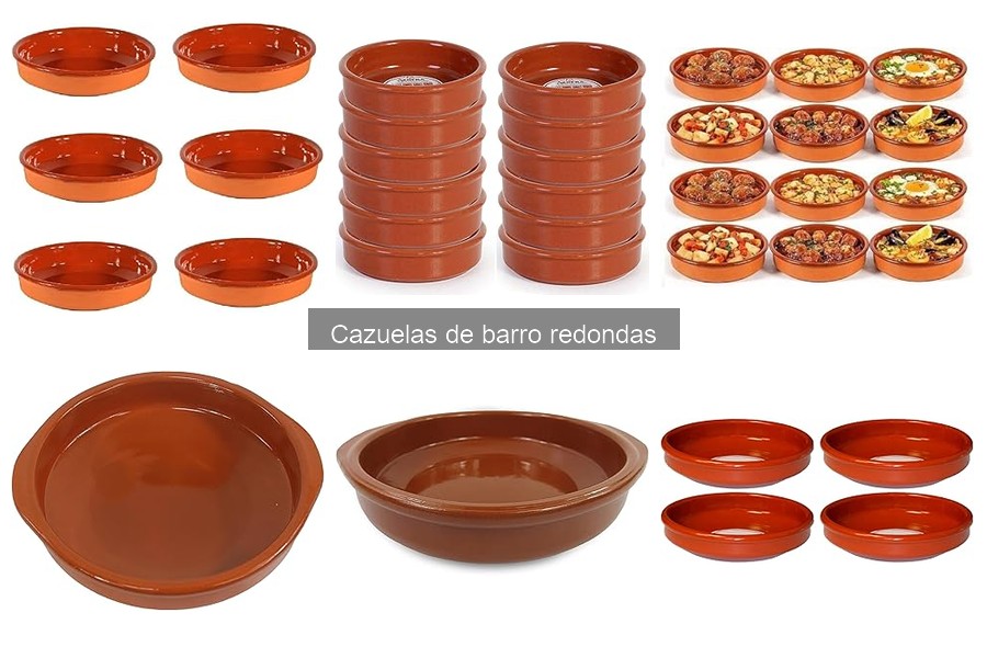 Dónde comprar cazuelas de barro redondas económicas