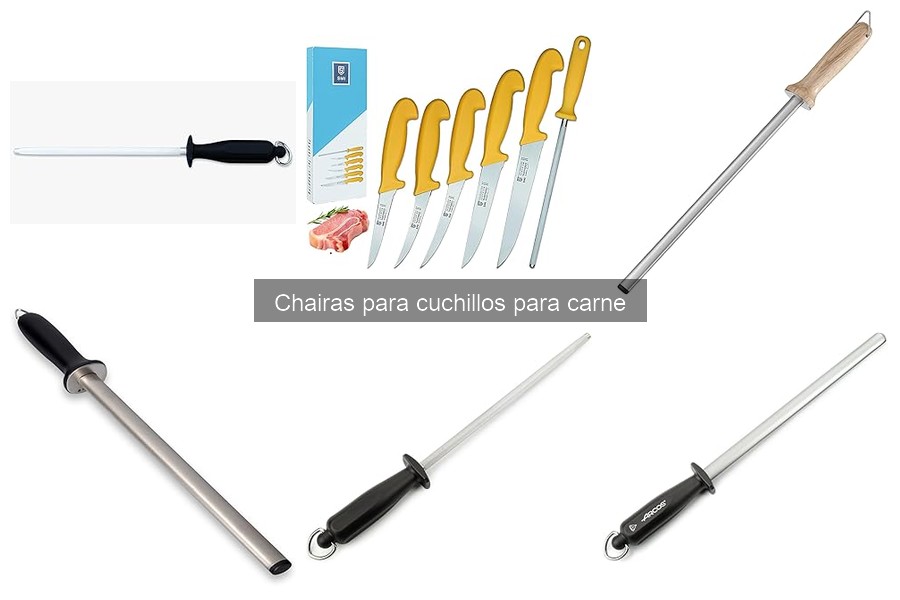 Dónde comprar chairas para cuchillos y precios recomendados
