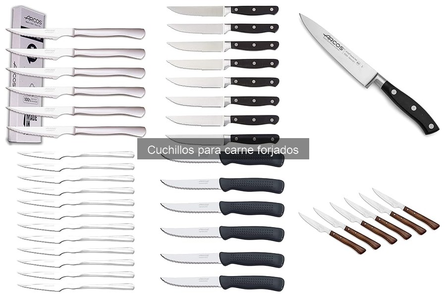 Dónde comprar cuchillos para carne forjados fácilmente