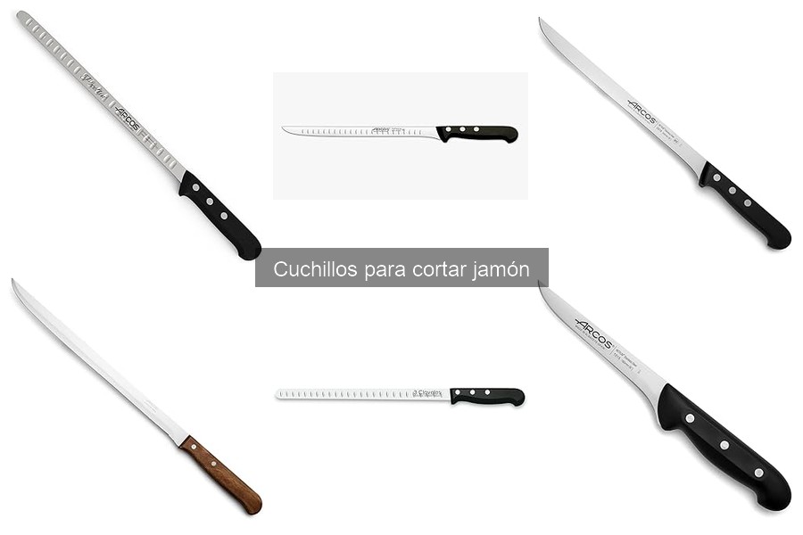 Dónde comprar cuchillos para cortar jamón: mejores tiendas