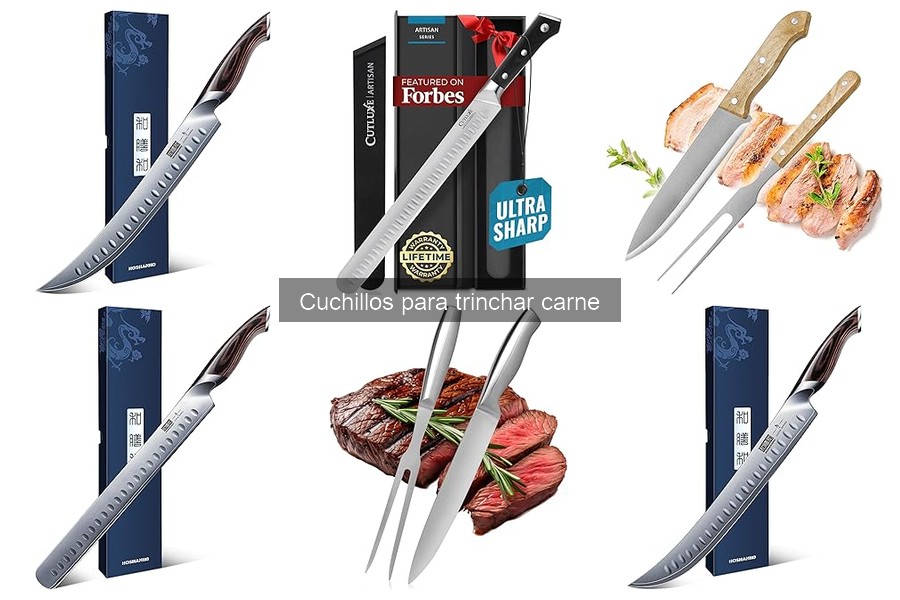 Dónde comprar cuchillos para trinchar carne de calidad
