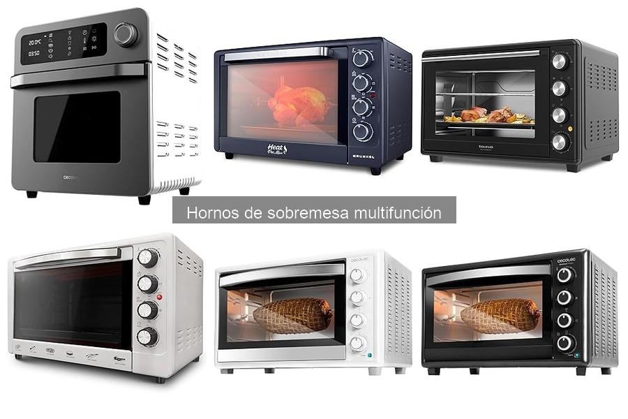 Dónde comprar horno de sobremesa multifunción al mejor precio