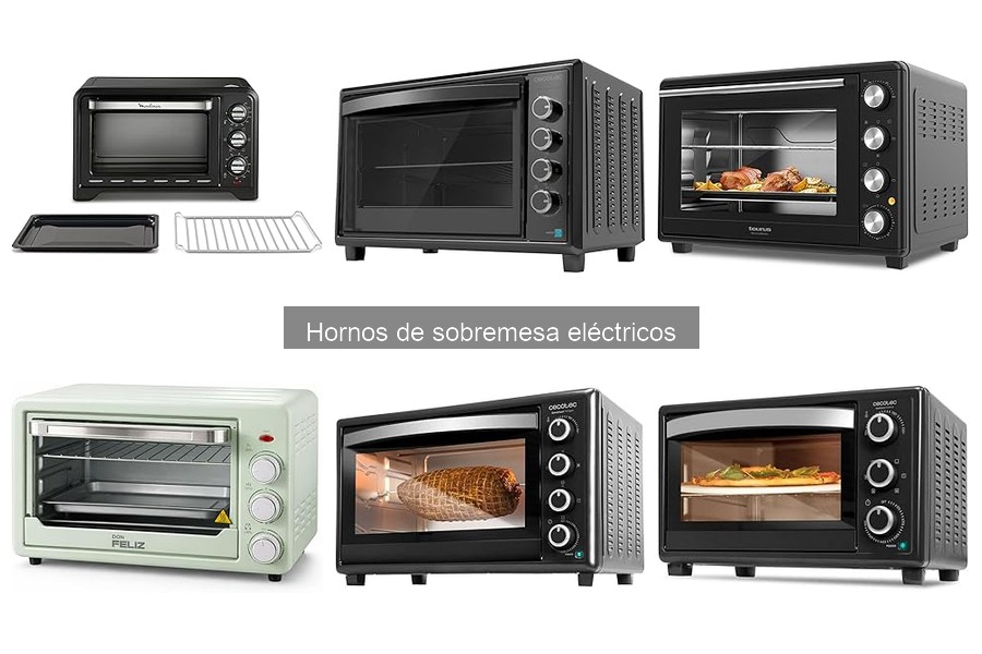 Dónde comprar hornos de sobremesa eléctricos al mejor precio