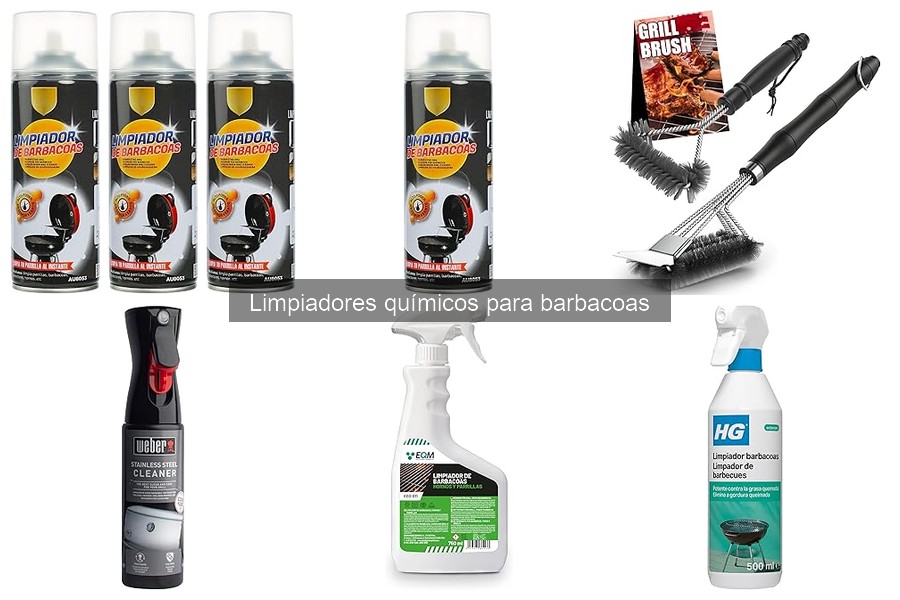 Dónde comprar limpiadores químicos para barbacoas online