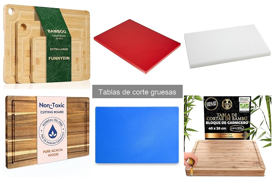 Dónde Comprar Tablas de Corte Gruesas: Precios y Mejores Opciones