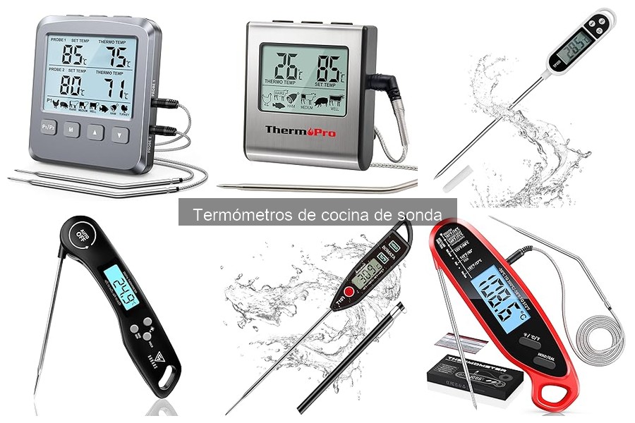 Dónde comprar termómetros de cocina de sonda online