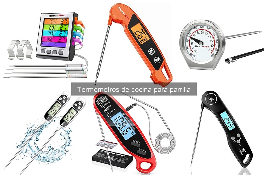 Dónde comprar termómetros de cocina para parrilla