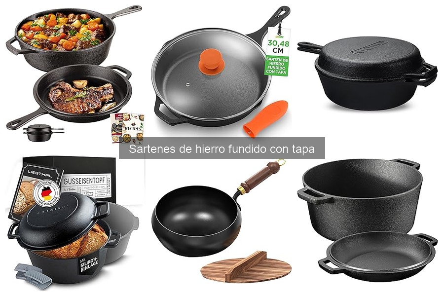 Errores comunes al usar sartenes de hierro fundido con tapa