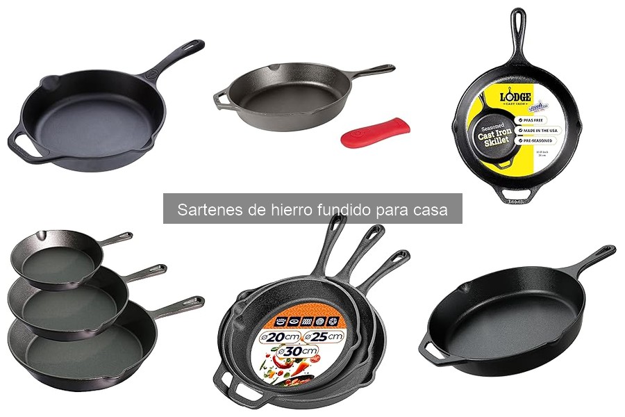 Errores comunes al usar sartenes de hierro fundido en casa