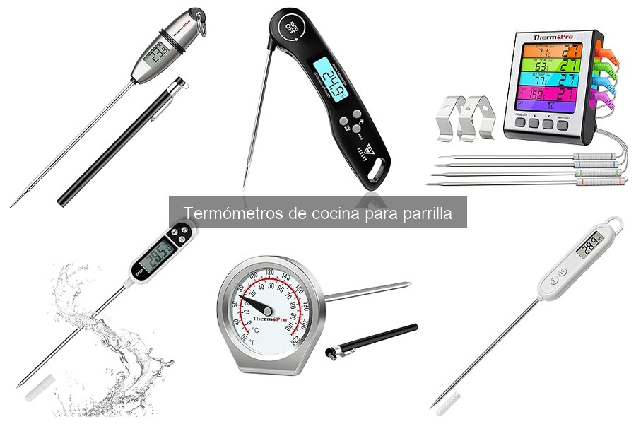 Errores comunes al usar termómetros de cocina para parrilla
