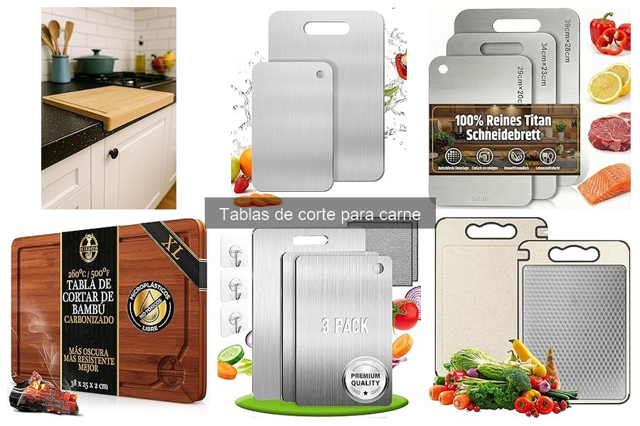 Errores comunes con tablas de corte para carne y soluciones