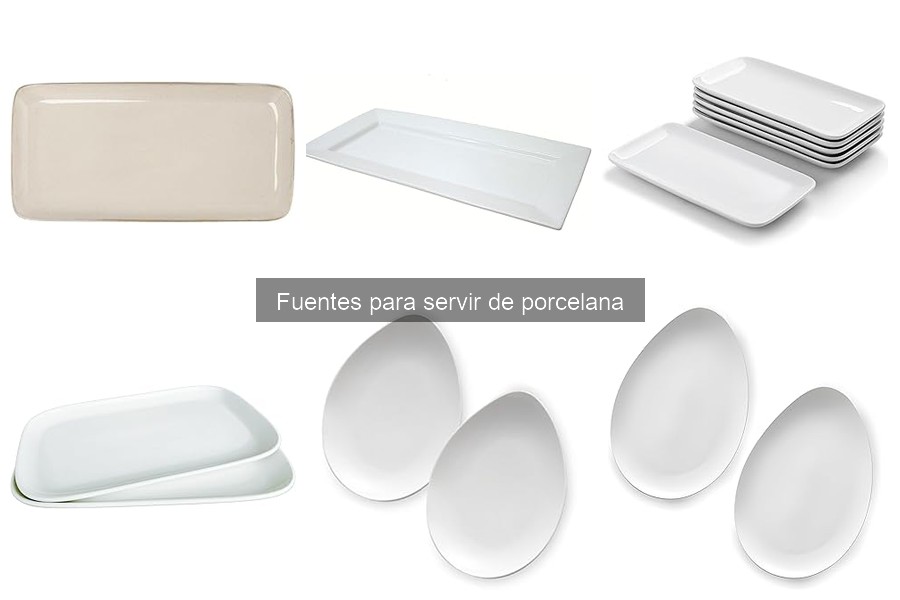 Fuentes de porcelana: resistencia al calor y cuidados