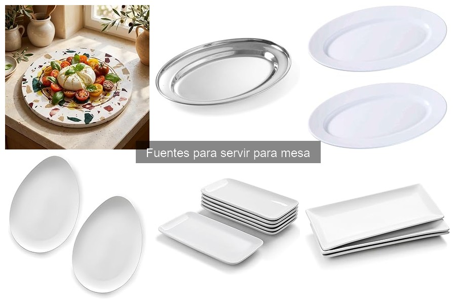 Fuentes para Servir Perfectas para Cocinas Rústicas