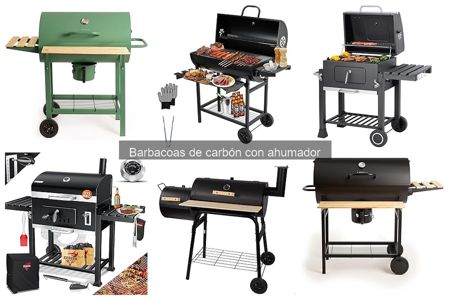 Guía de compra de barbacoas de carbón con ahumador