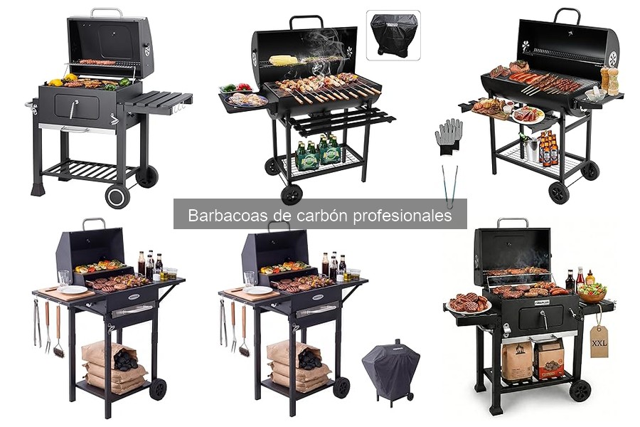 Guía de compra de barbacoas de carbón profesionales
