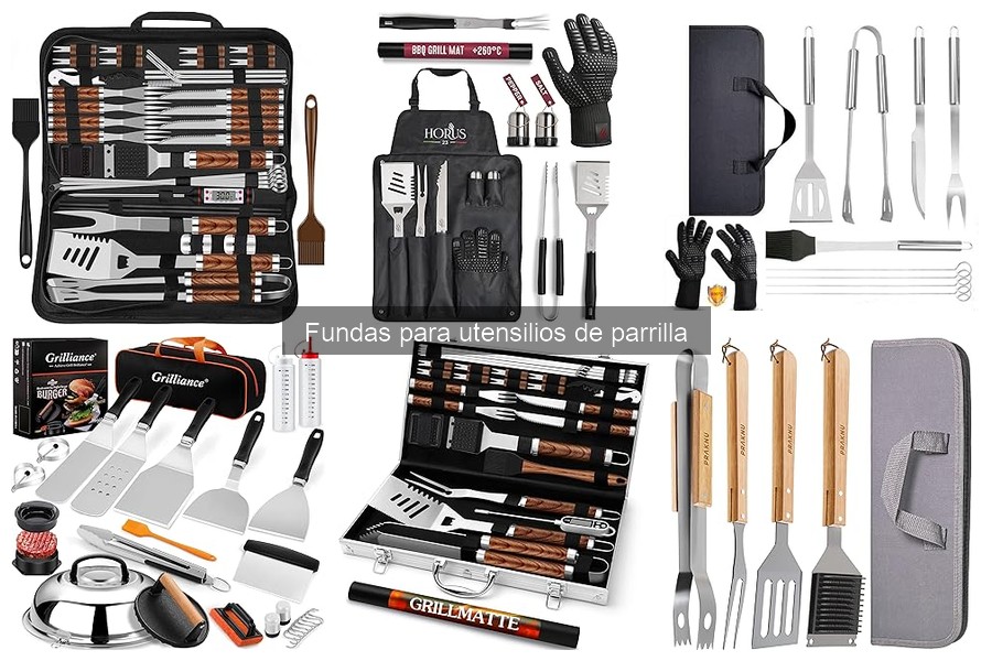 Guía de Compra de Fundas para Utensilios de Parrilla
