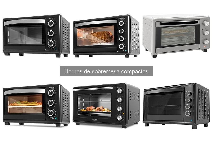 Guía de compra de hornos de sobremesa compactos
