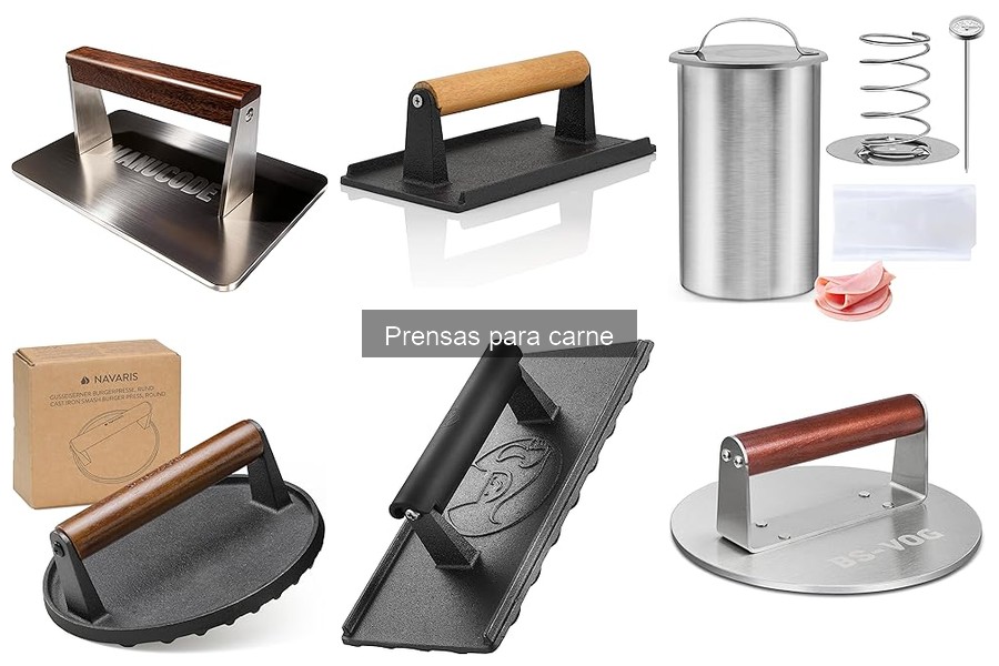 Guía de compra: Prensas para carne para asar en casa