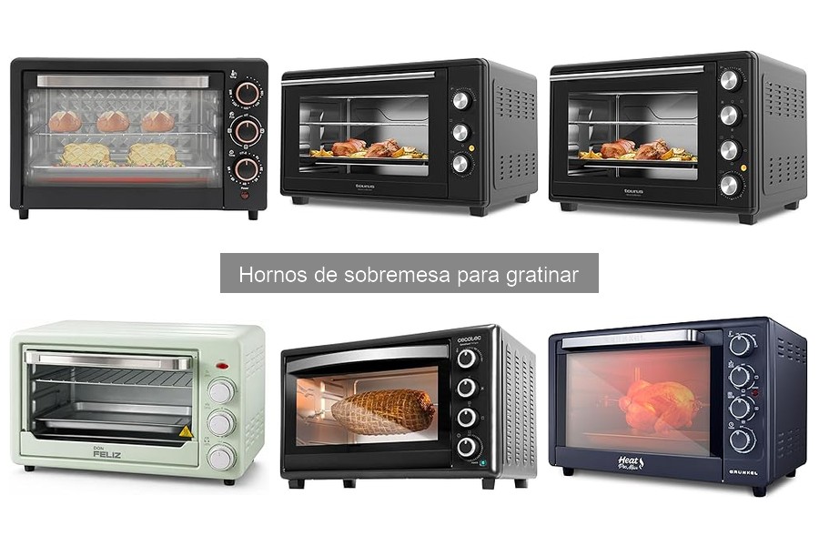 Guía de garantías para hornos de sobremesa para gratinar