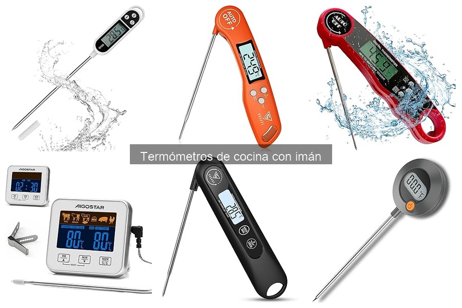 Guía para comprar un termómetro de cocina con imán