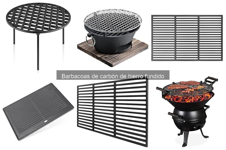 Guía para Elegir la Mejor Barbacoa de Carbón de Hierro Fundido