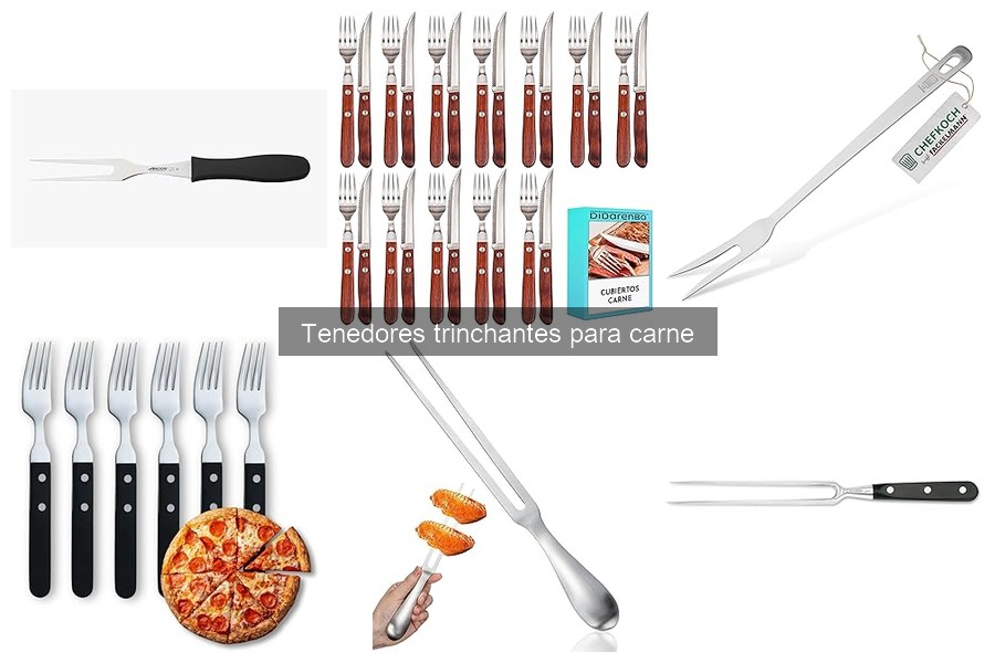 Historia y evolución del tenedor trinchante en la cocina