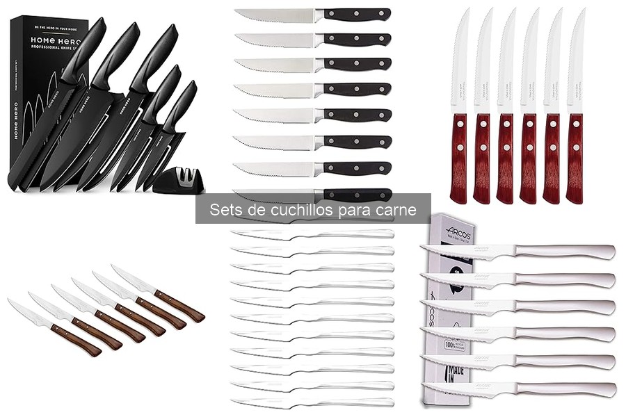 Imprescindibles en un set de cuchillos para carne