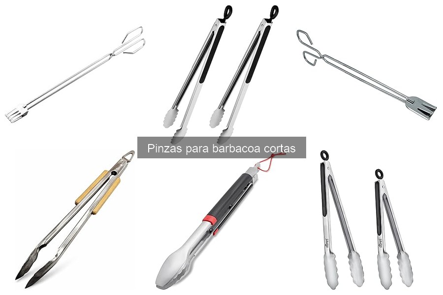 Las Mejores Pinzas para Barbacoa Cortas del Mercado