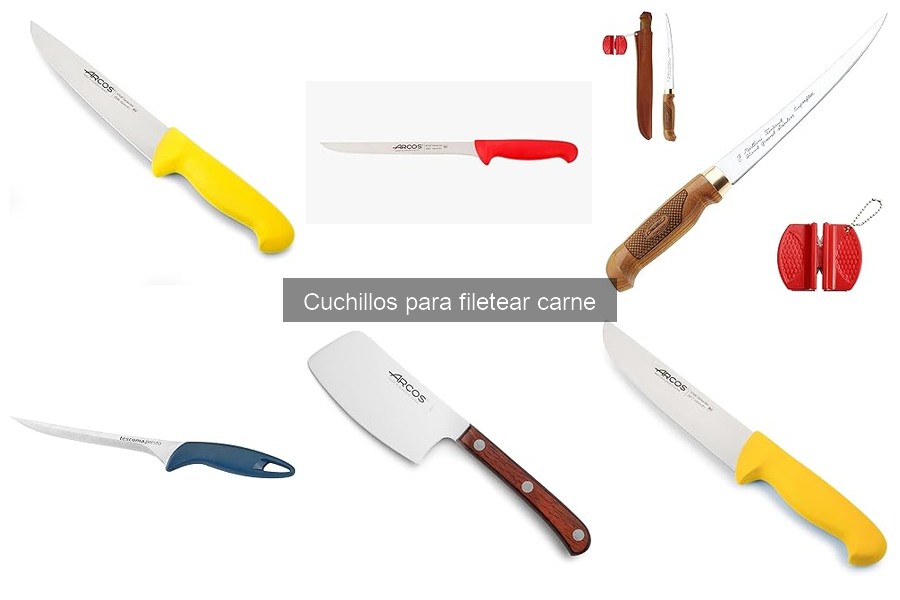 Mejores accesorios para cuchillos de filetear carne