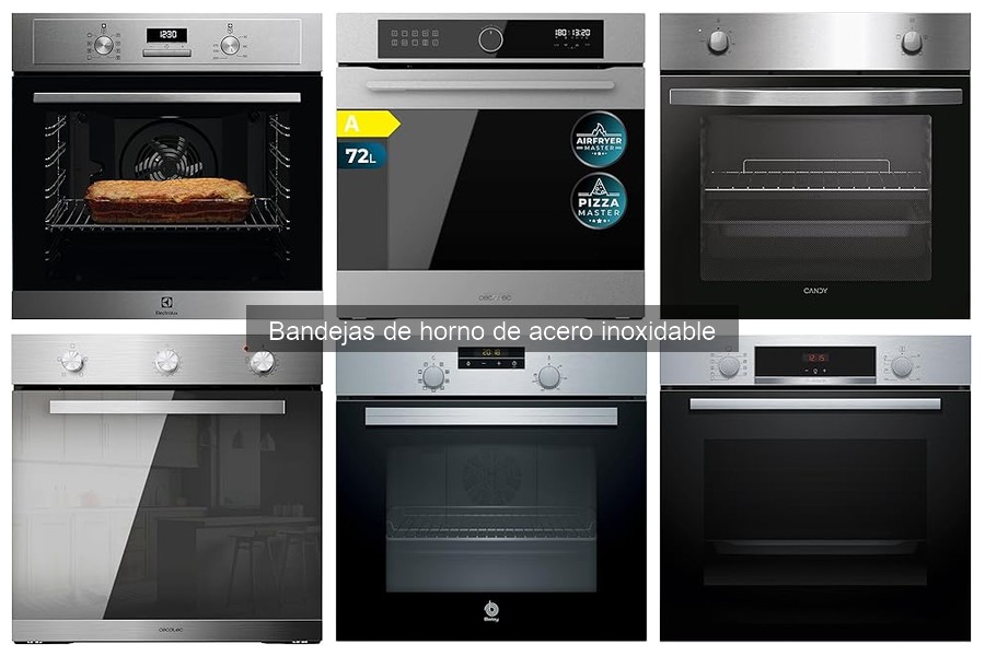 Mejores bandejas de horno de acero inoxidable para casa