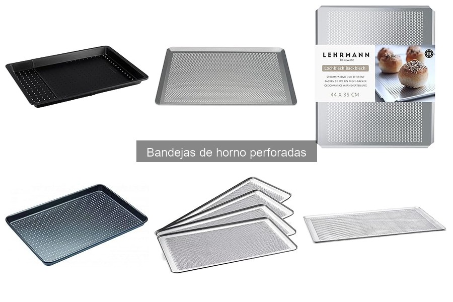Mejores bandejas de horno perforadas para asar vegetales