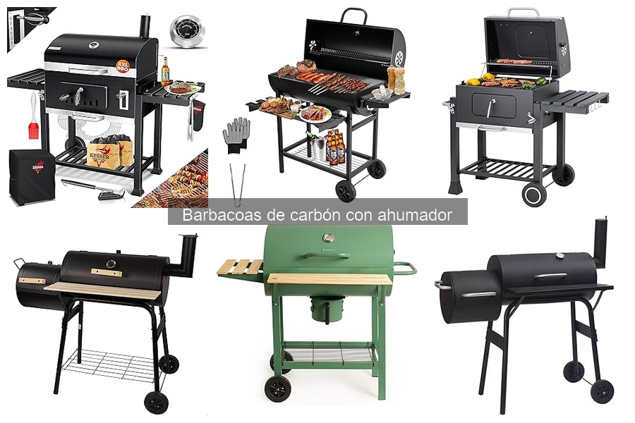 Mejores barbacoas de carbón con ahumador para principiantes