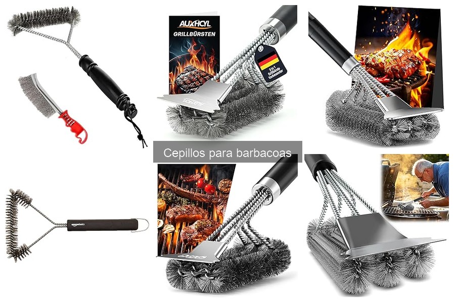 Mejores cepillos para barbacoas según usuarios en 2023