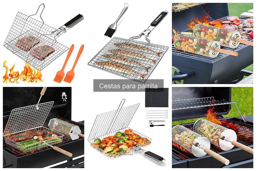 Mejores cestas para parrilla del 2023: comparativa y análisis