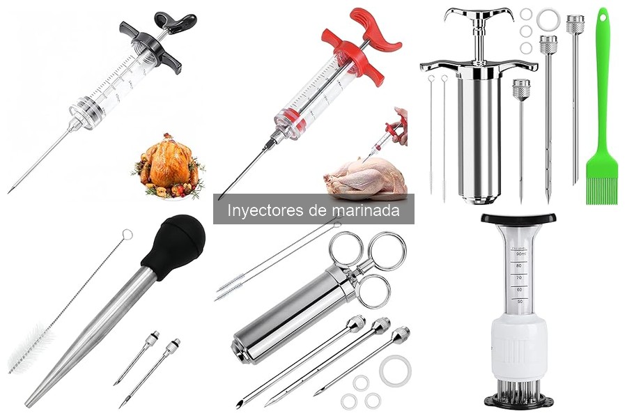 Mejores inyectores de marinada para principiantes en cocina