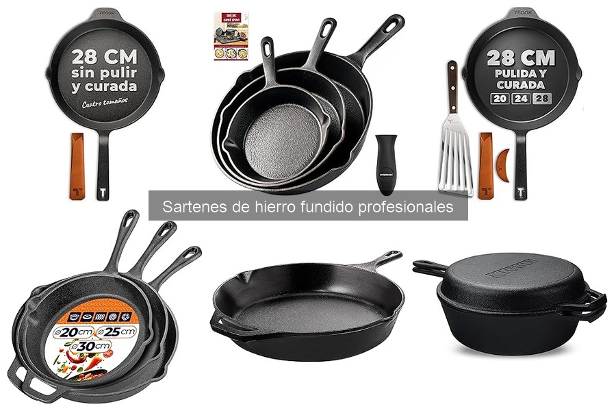 Mejores lugares para comprar sartenes de hierro fundido a buen precio